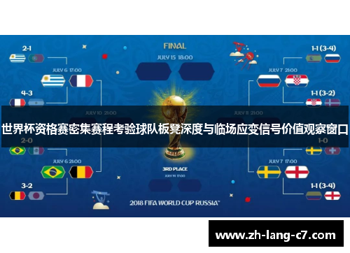 世界杯资格赛密集赛程考验球队板凳深度与临场应变信号价值观察窗口